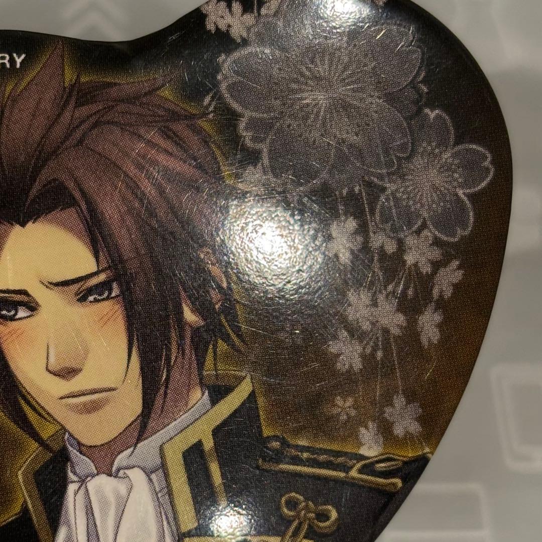 薄桜鬼 相馬主計 ハート缶バッジ アトフェス - メルカリ