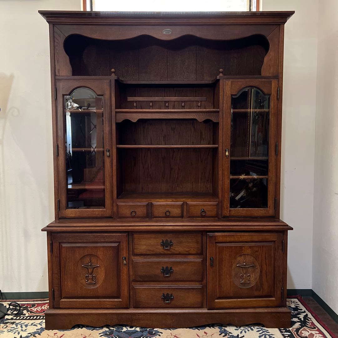 k527r121 彫刻細工が美しいサイドテーブル 木製 オリエンタルな雰囲気