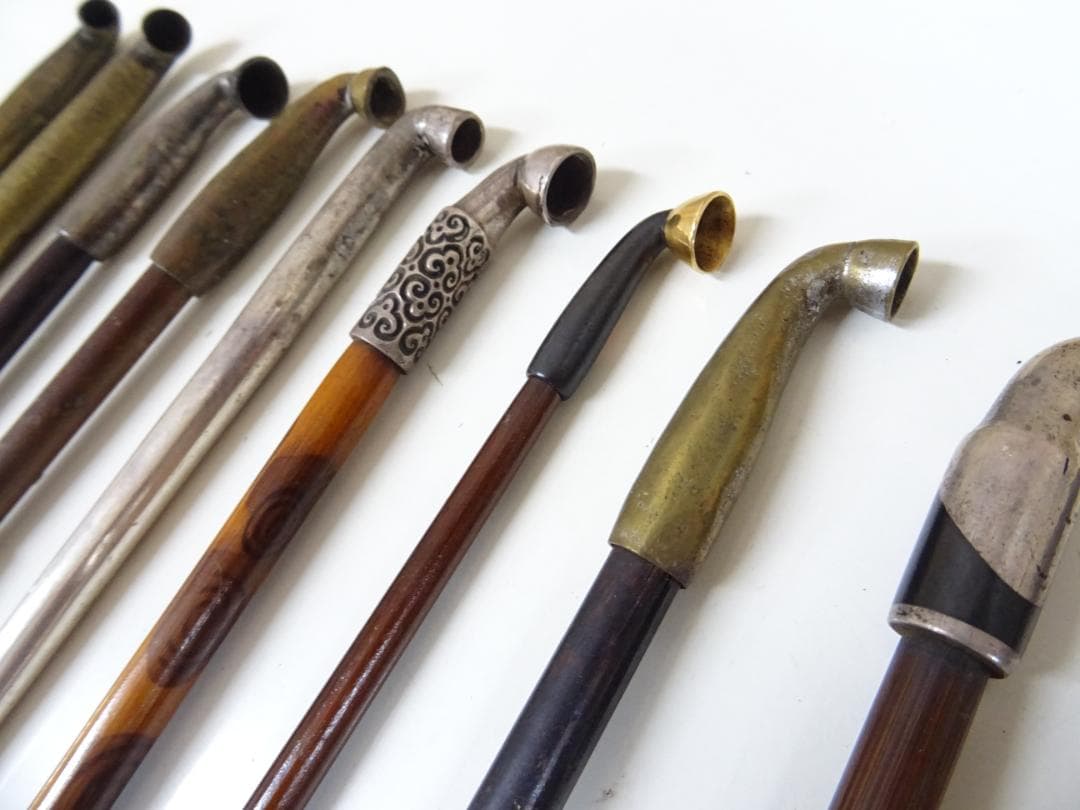 東*堂様 鹿011 キセル 煙管 14点 まとめ売り アンティーク