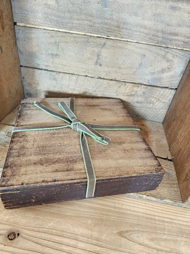 骨董品 一閑張塗師 黒塗 茶道具 菓子器