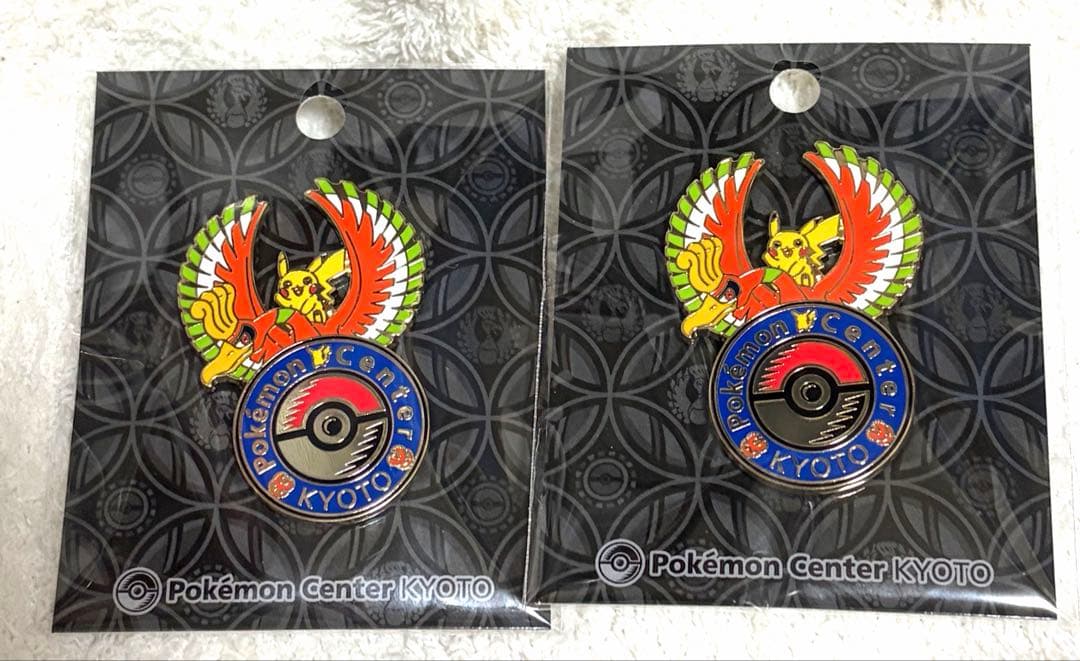 新品未開封 ポケモンセンター限定 ポケモン ロゴピンズ キョウト 京都