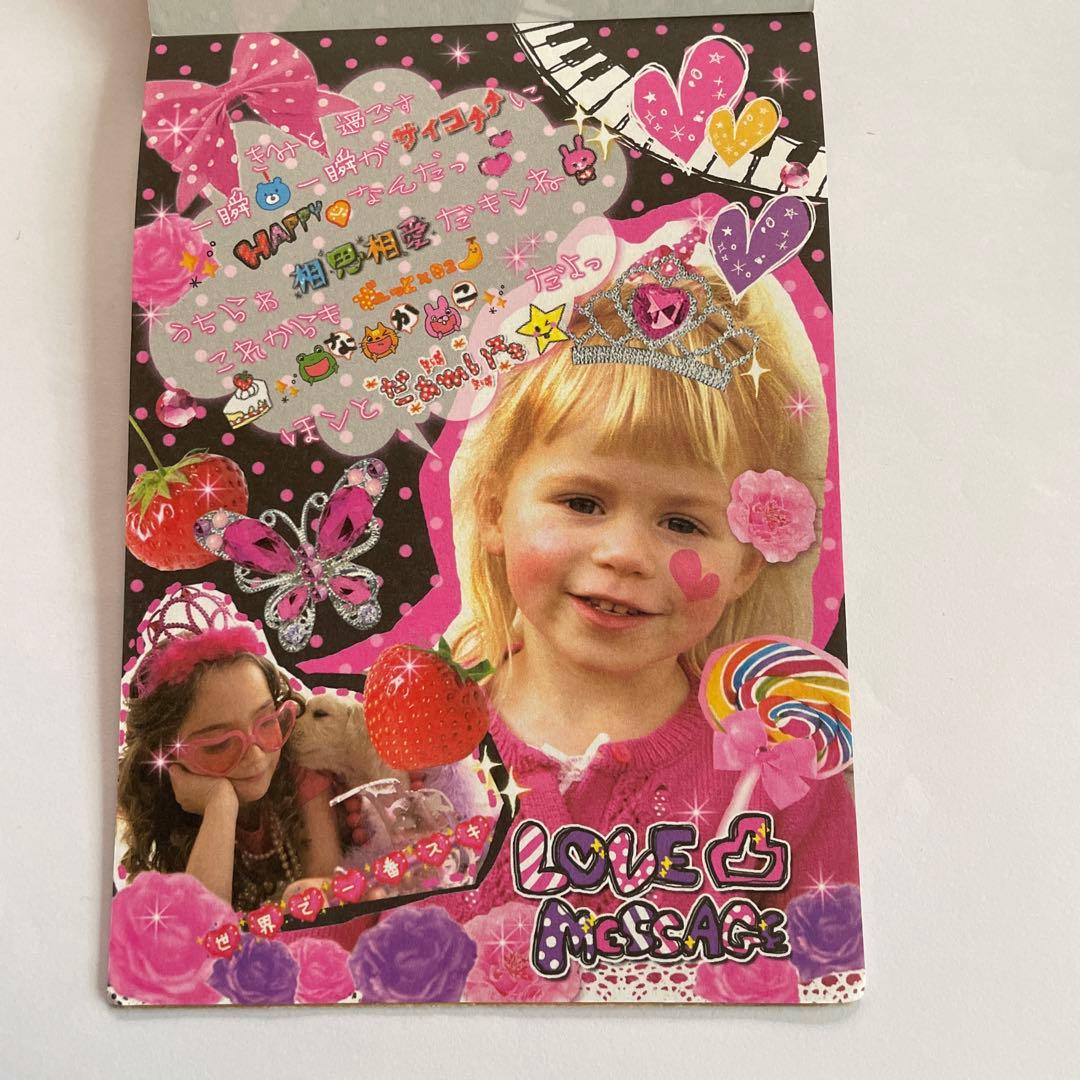 平成レトロ 外国人 女の子 少女 メモ帳