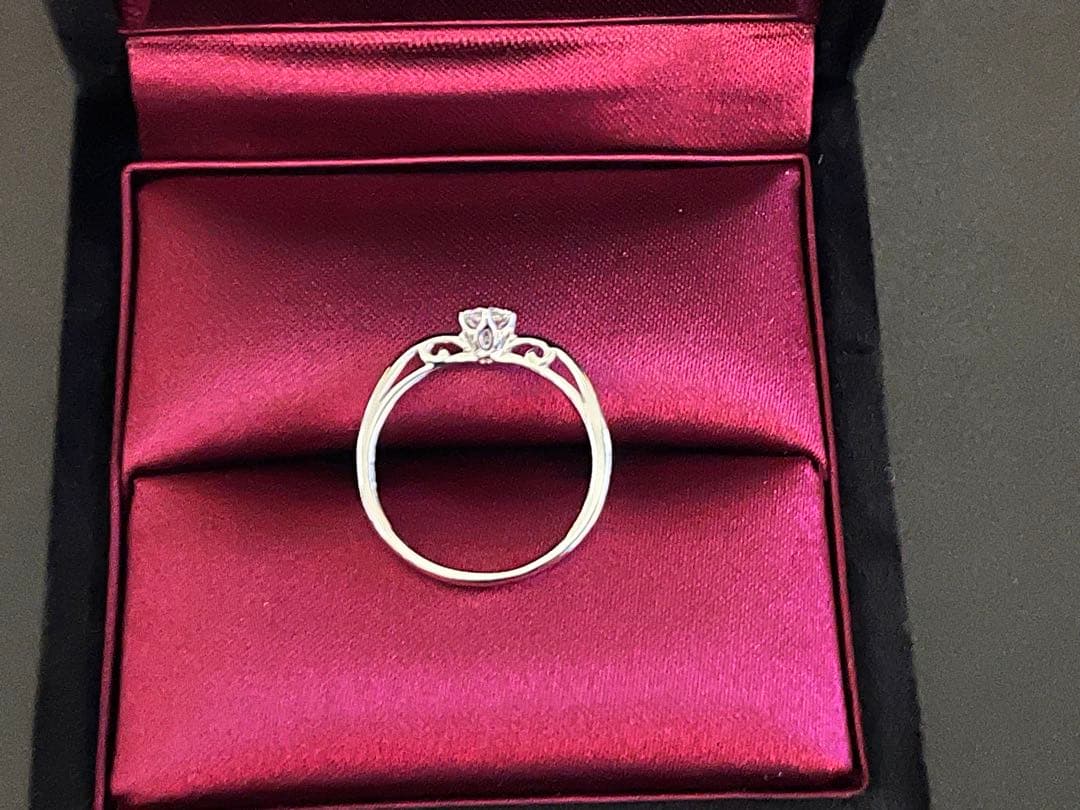 ダイヤモンド エンゲージリング プロポーズ PT900 プラチナ 結婚 指輪