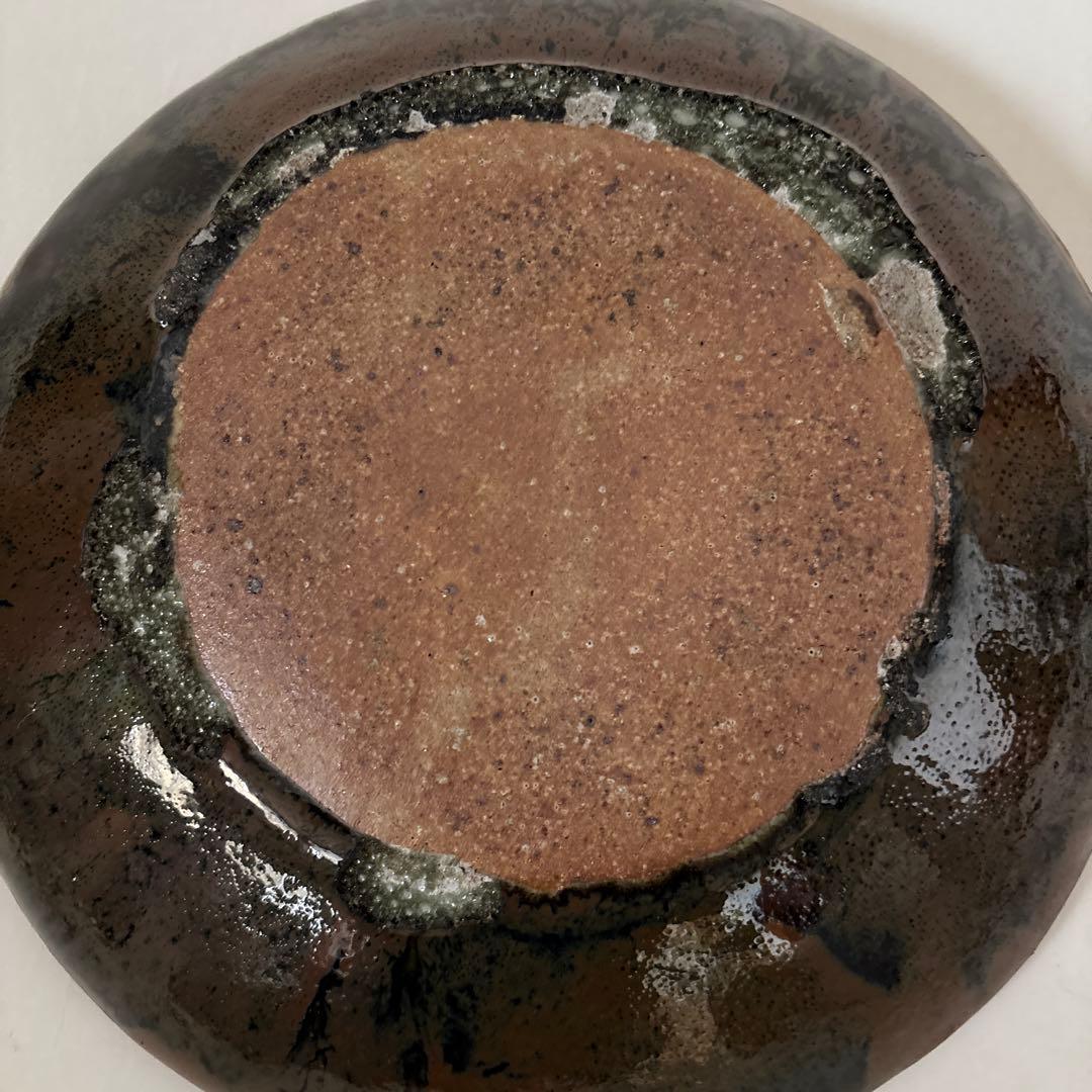 武内晴二郎　紋押皿 飾り皿 鉢 民芸 民藝