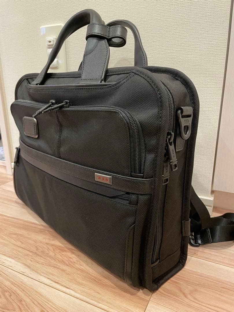 TUMI ブラック ナイロン ビジネスバッグ 3way