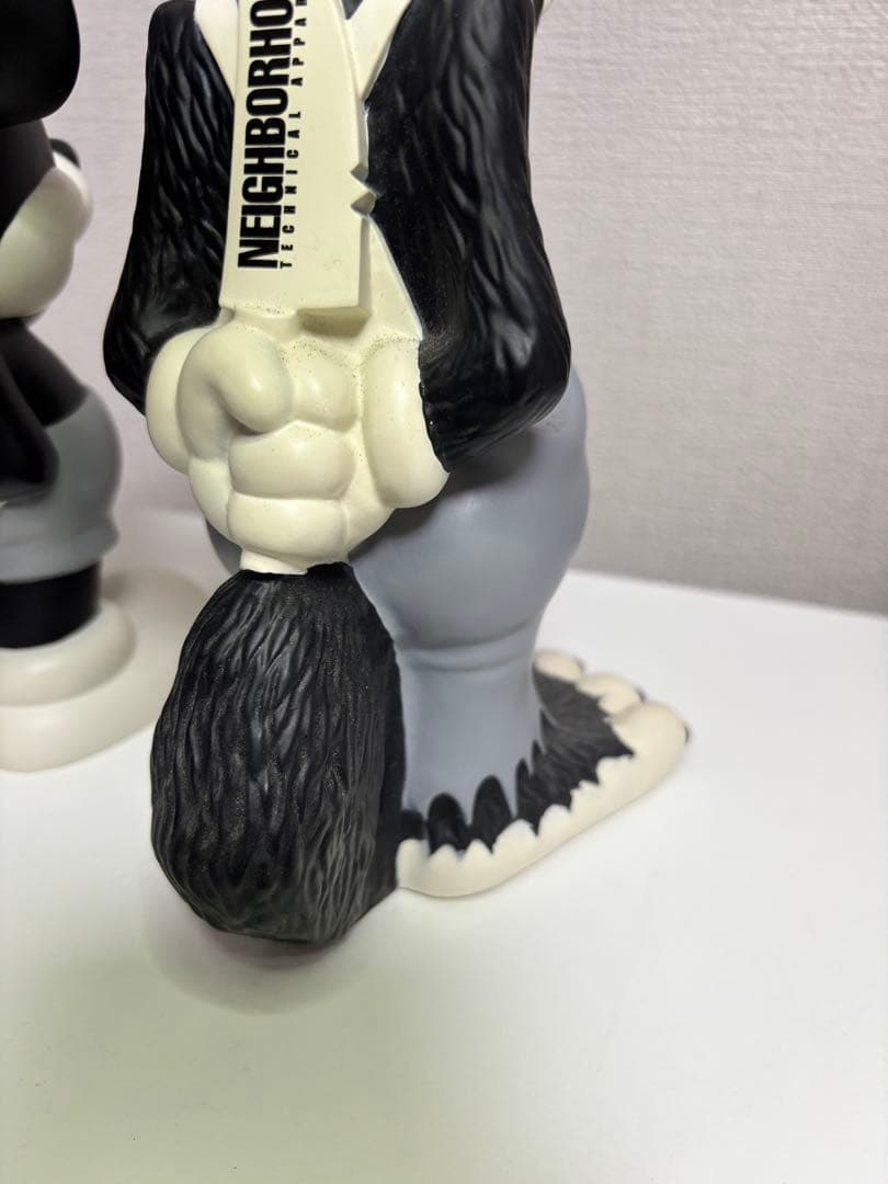 NEIGHBORHOOD ×Disney コラボ 白黒フィギュアセット希少