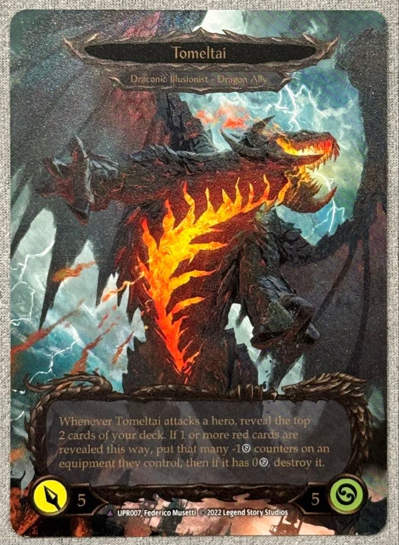 《Cold Foil》 Invoke Tomeltai // Tomeltai