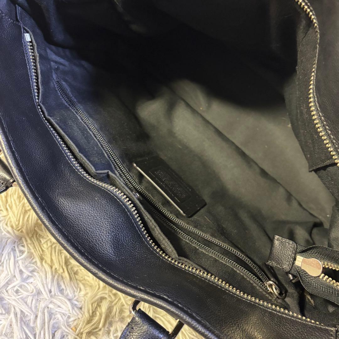 極美品✨　COACH　メトロポリタン　トートバック　2way　ブラック　レザー