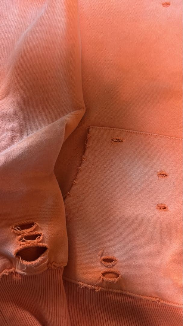 SAINT セントマイケル 25AW ベルベルジン パーカー オレンジ L