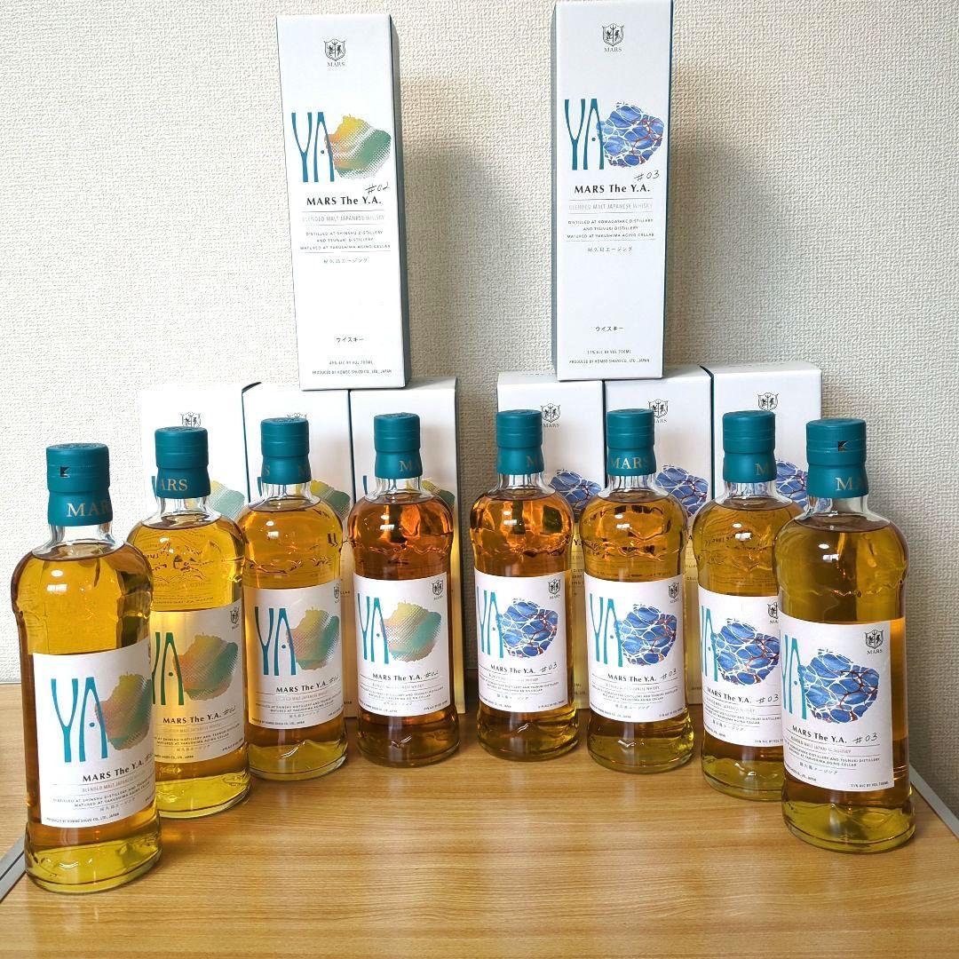 マルス MARS The Y.A.#02 #03 屋久島エージング 8本セット マルス MARS The Y.A.#02 #03 屋久島エージング 8本セット
