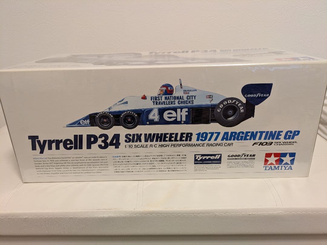 タミヤタイレルＰ34Tyrrell P34 1977 アルゼンチンGP RCカー