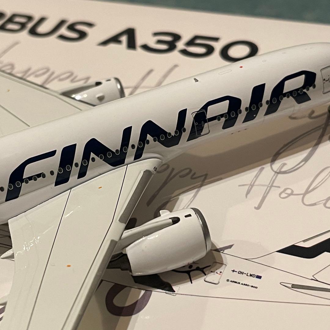 航空機・ヘリコプター FINNAIR A350-900 OH-LWD HAPPY HOLIDAYS