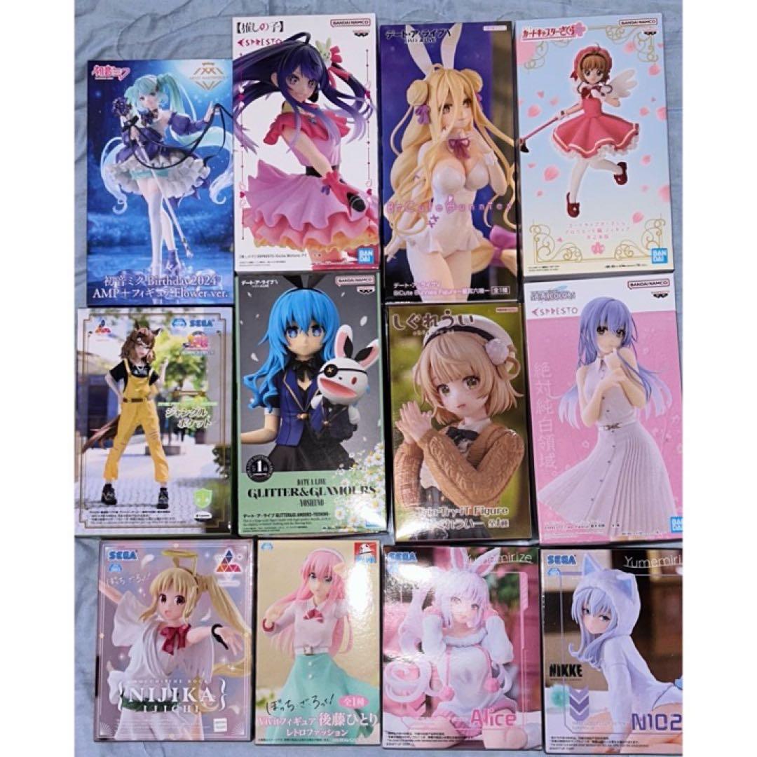 最新 準新作 プライズ 美少女系 フィギュア 12点セット まとめ売り