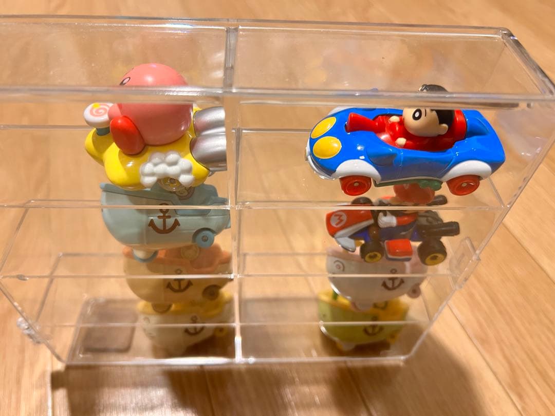 カービィ・しんちゃん・マリオ ミニカー6体セット