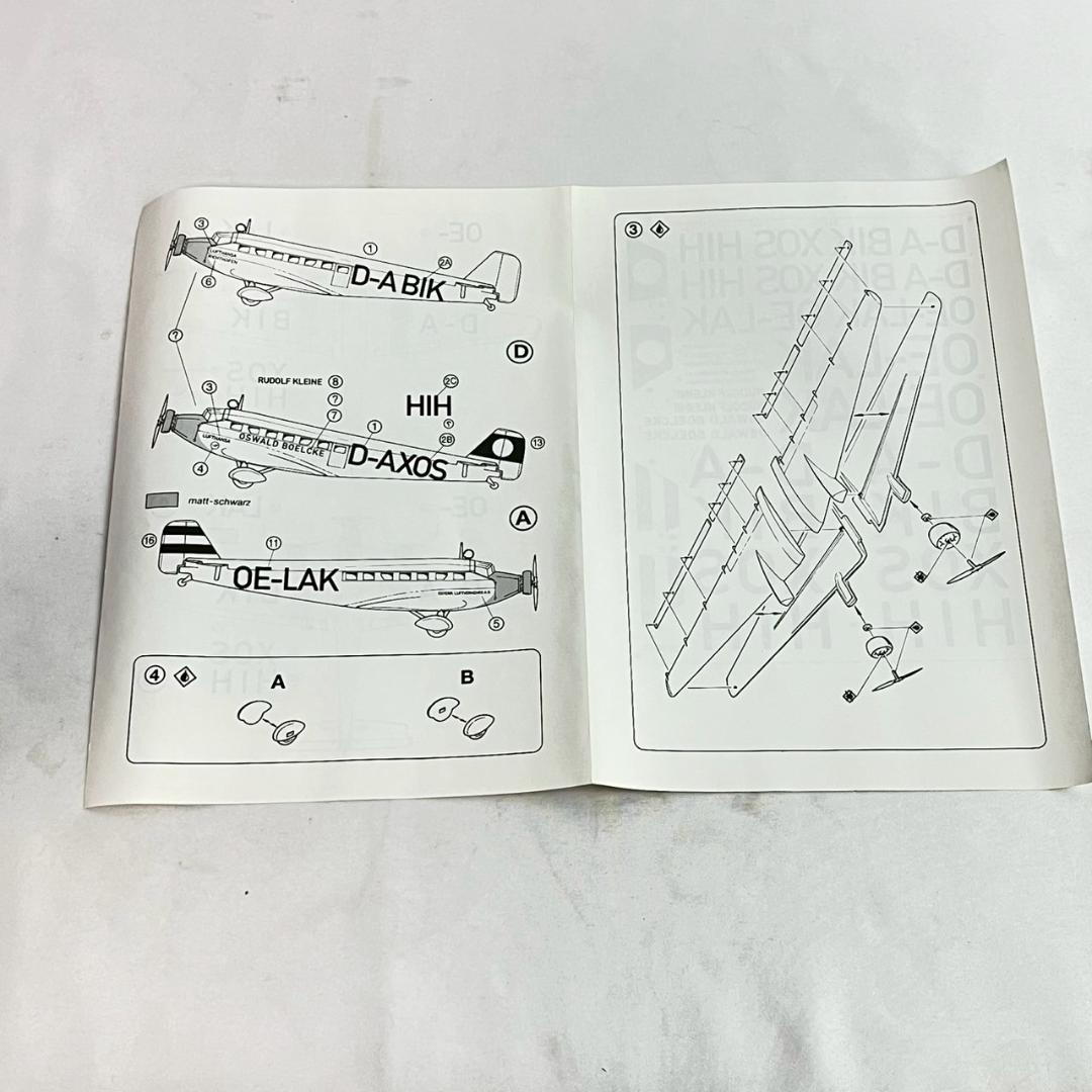 Roco ロコ JU52/3m HO1800 Junkers 52/3m 未組立 - メルカリ