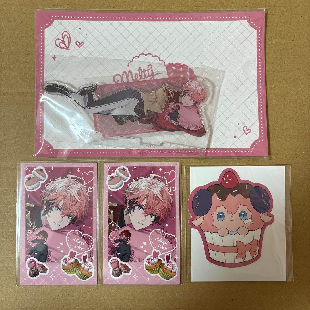 にじさんじ 赤城ウェン バレンタイン アクスタ チェキ - メルカリ