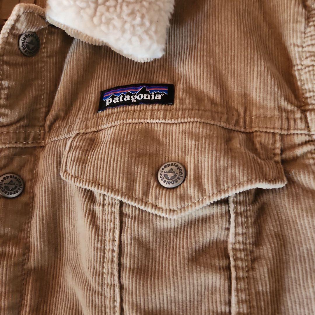 patagonia コーデュロイ ボア襟ジャケット S