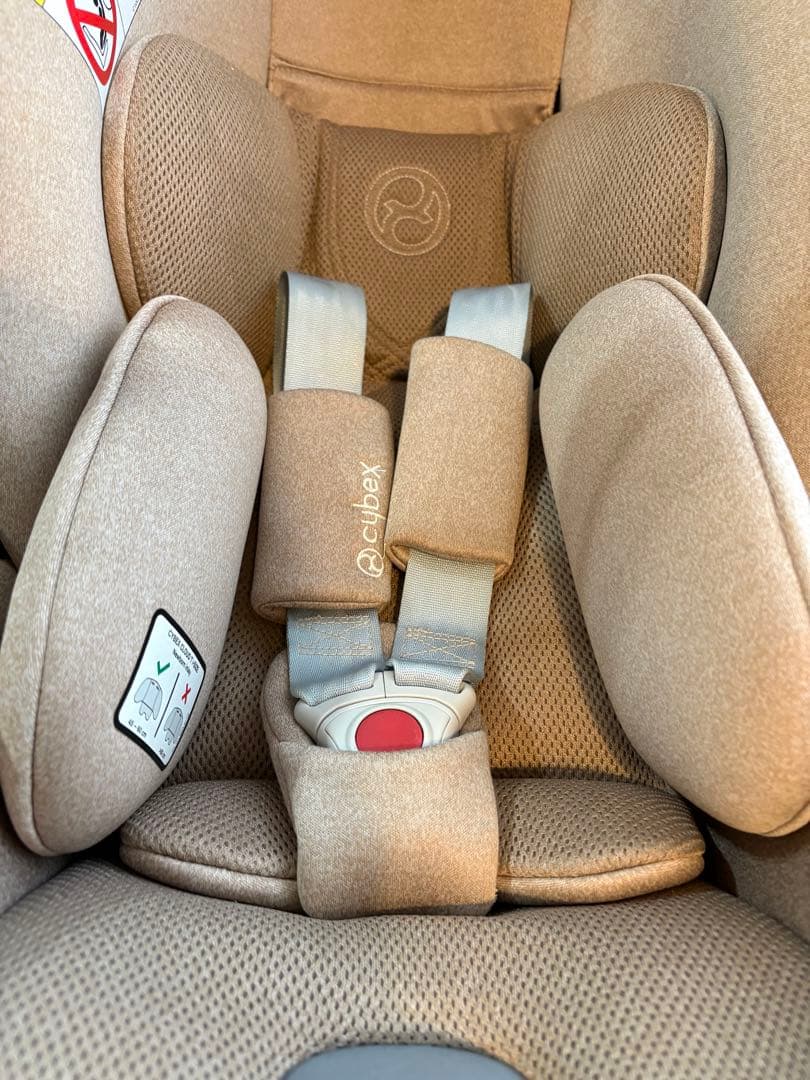 cybex クラウド T-iSize コージーベージュ アダプター付き S115671945