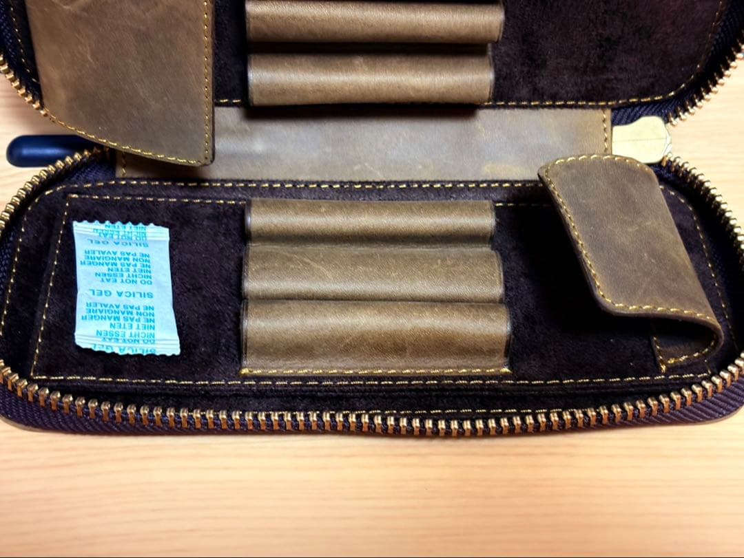 Bahagia バハギア 廣瀬鐵筆堂モデル クレイジーホース／オリーブブラウン