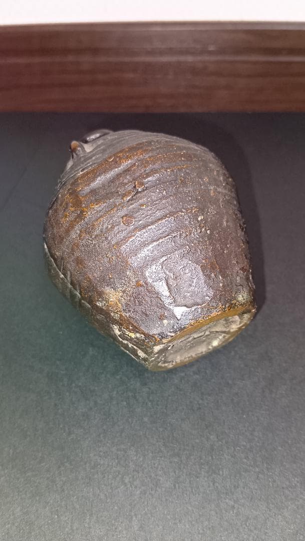 李王家伝来 古銅三耳小壺 緑青の美