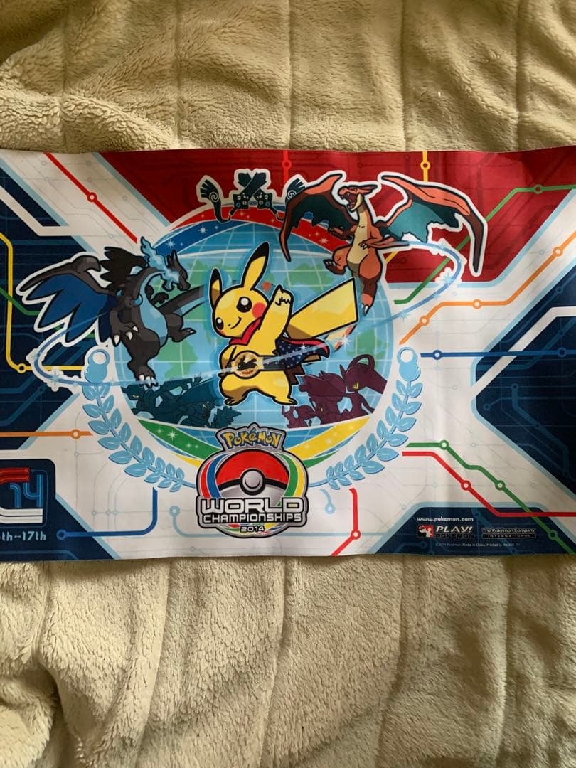 ポケモンカード 2014 wcs ワシントン プレイマット
