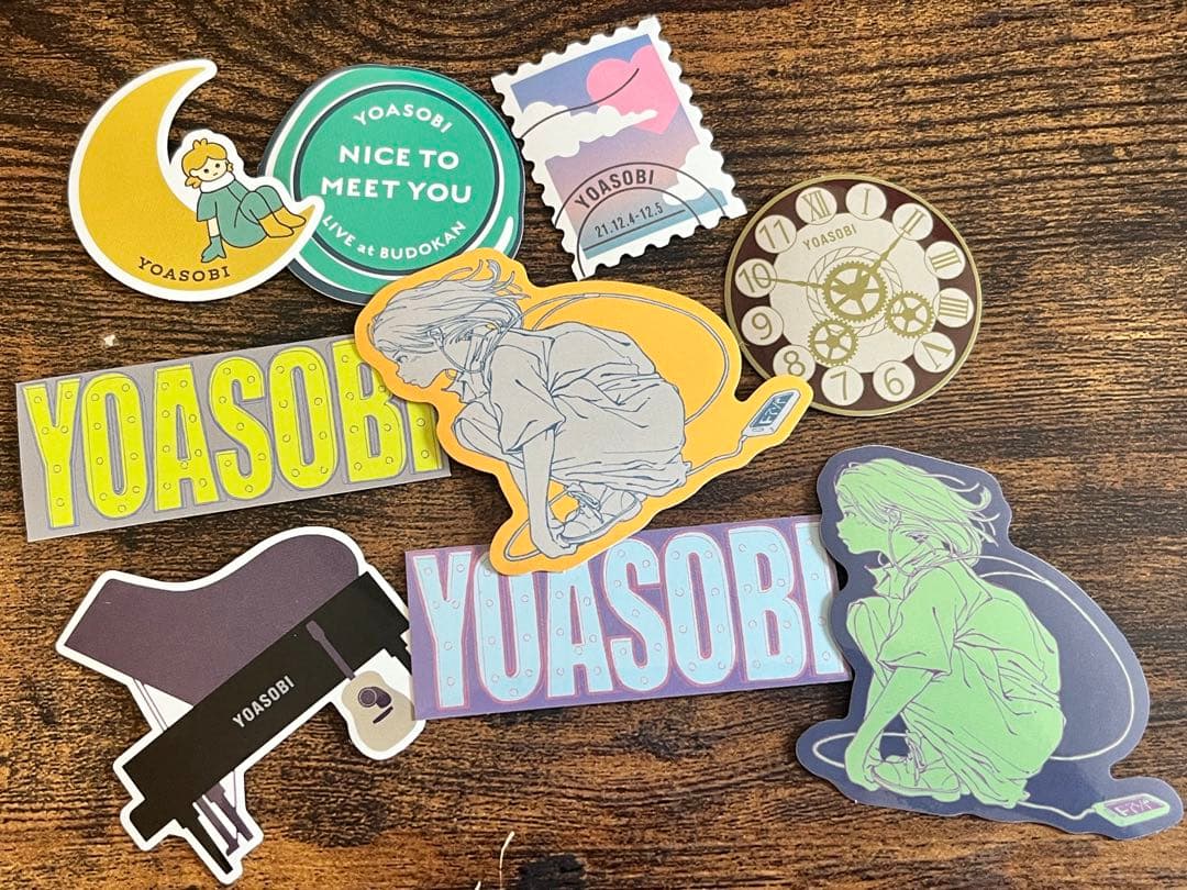 YOASOBI 『NICE TO MEET YOU』ステッカーセット - メルカリ