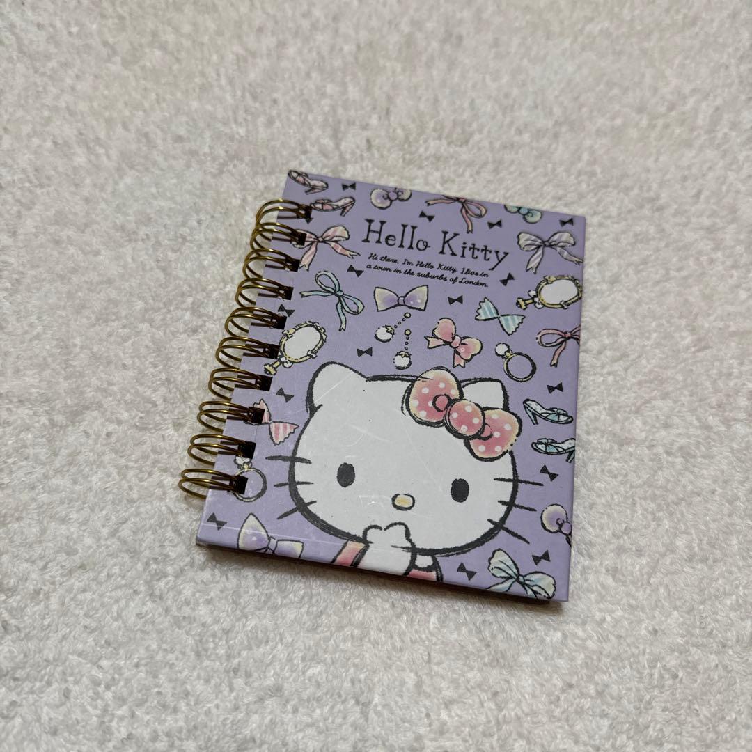 キティちゃんノートメモ手帳コースターレトロサンリオ昭和平成文具