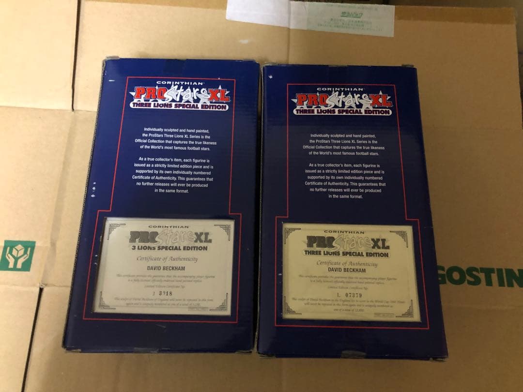 デビッド・ベッカム フィギュア 2体セット