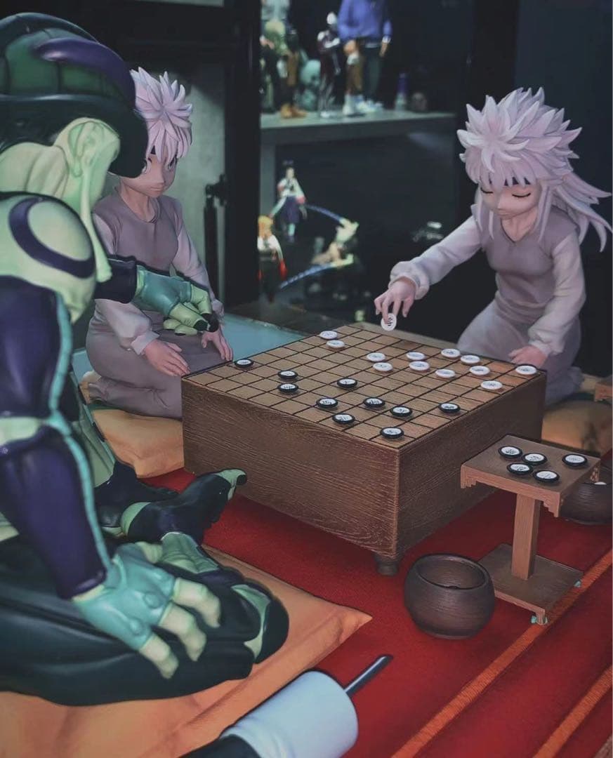 ハンター×ハンターHUNTERFAN STUDIOメルエムコムギ軍儀 フィギュア