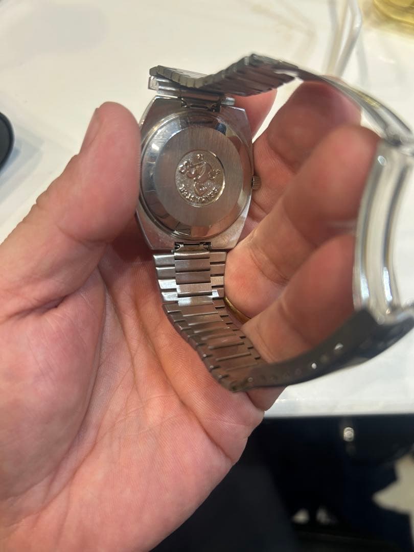 k*9様 美品　オメガ　シーマスター　アンティーク　TVスクリーン　自動巻き時計