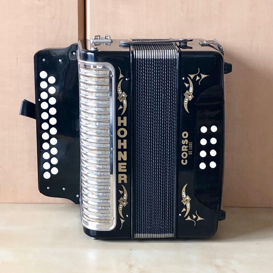 TOMBO トンボ アコーディオン J-48 Accordion ハードケース付