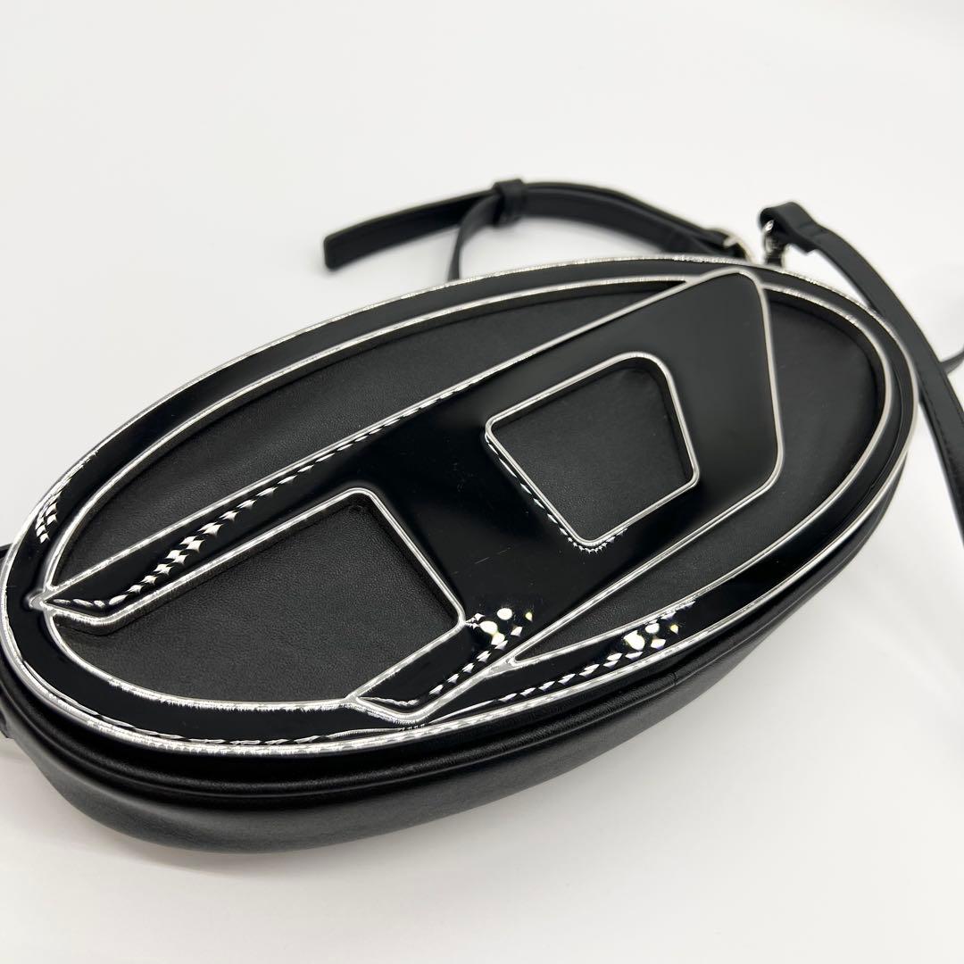 極美品✨DIESEL　ショルダーバッグ　HOLI-D　レザー　ブラック　正規品