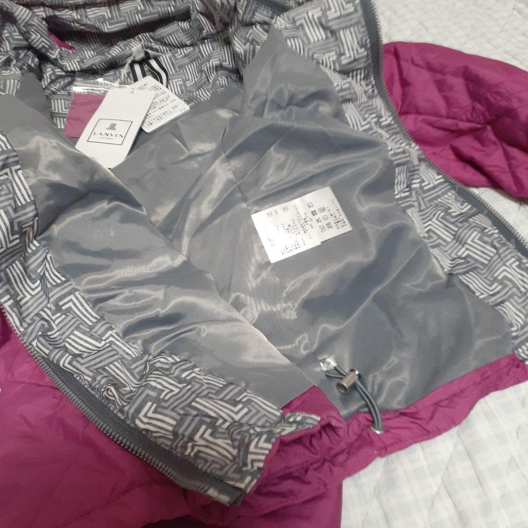 ランバンスポールLANVIN SPORTヒートナビ機能付きアウターピンクサイズS