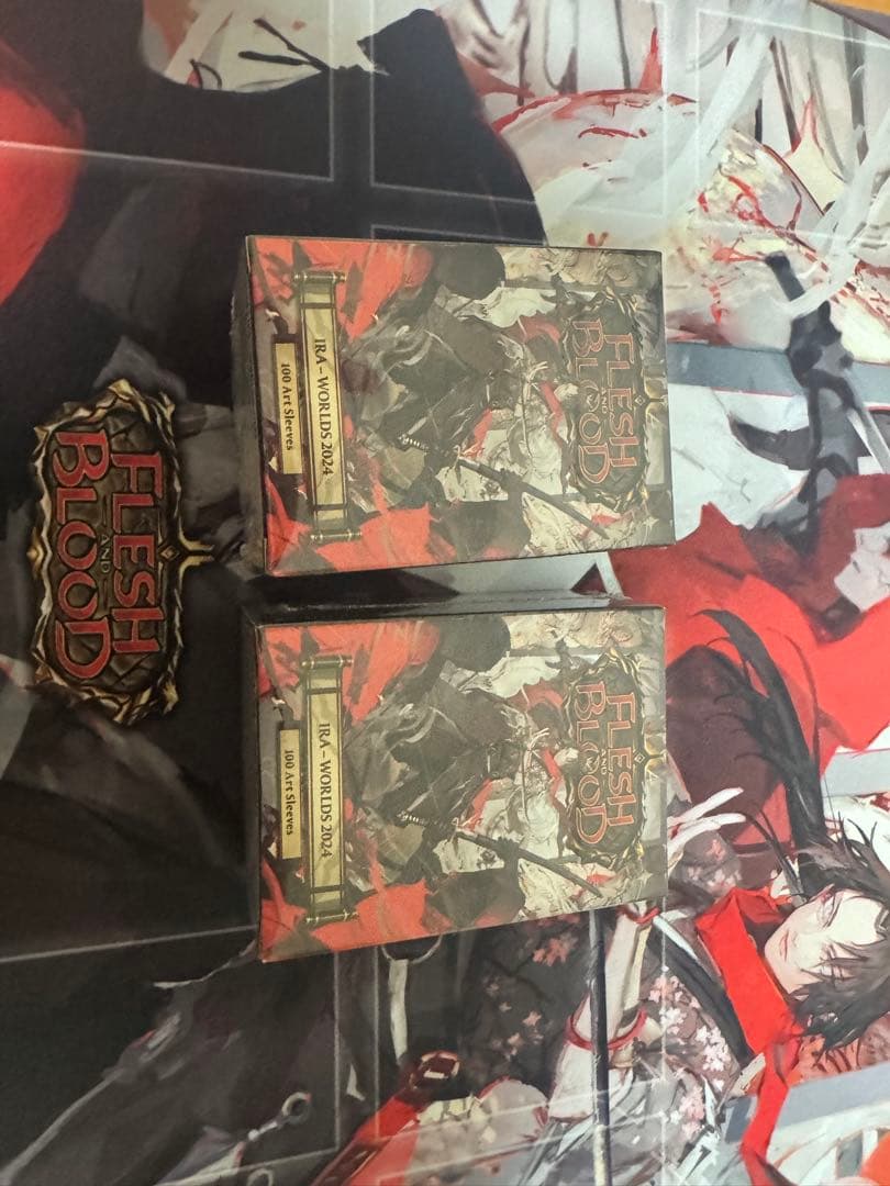 Flesh and Blood ira アイラ プレイマット スリーブ2箱