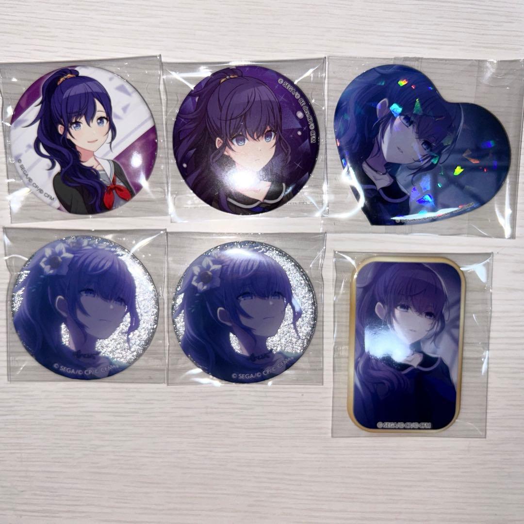 朝比奈まふゆ 感謝祭 プロセカ 缶バッジ 4周年 プロセカ 朝比奈まふゆ