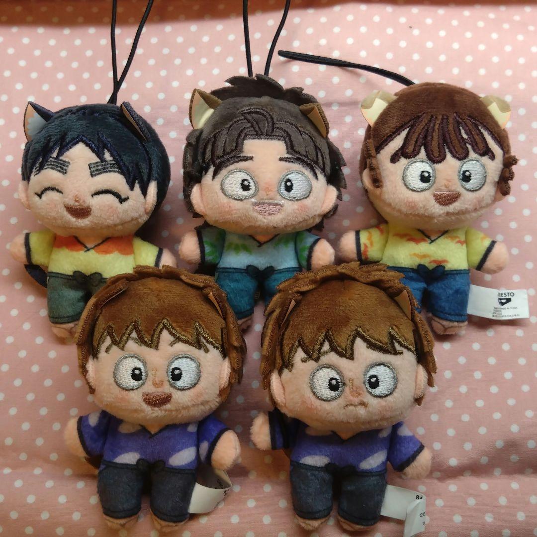 忍たま乱太郎　5年生　ほわぬい　ナンジャタウン 忍たま乱太郎 ほわぬい ナンジャタウン vol 3 五年生 5種セット ナムコ