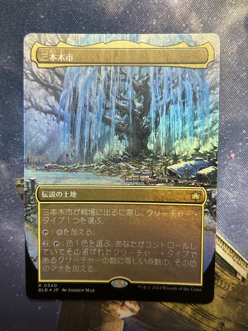 MTG 三本木市 冬 ボーダーレス foil