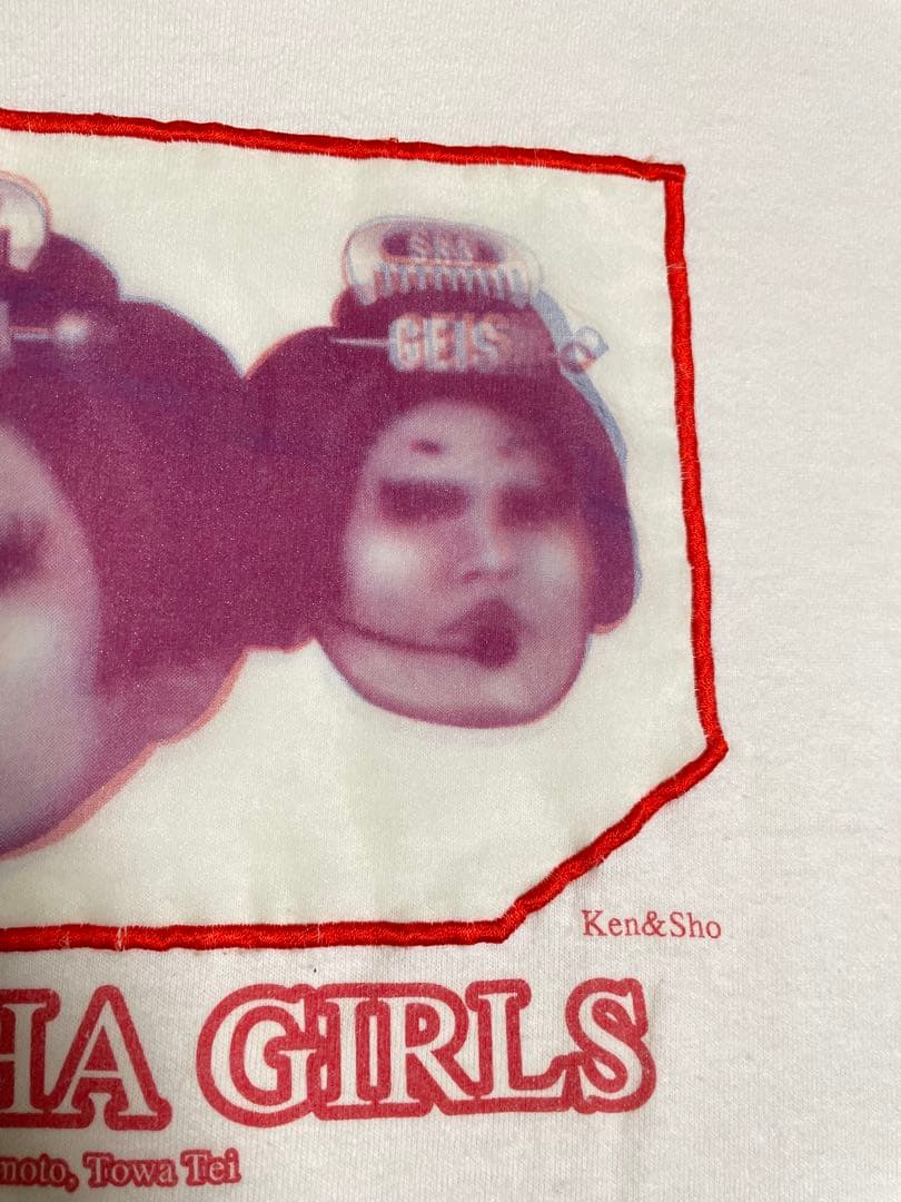 ビンテージ90s GEISHA GIRLS Tシャツ 古着 RAP TEE