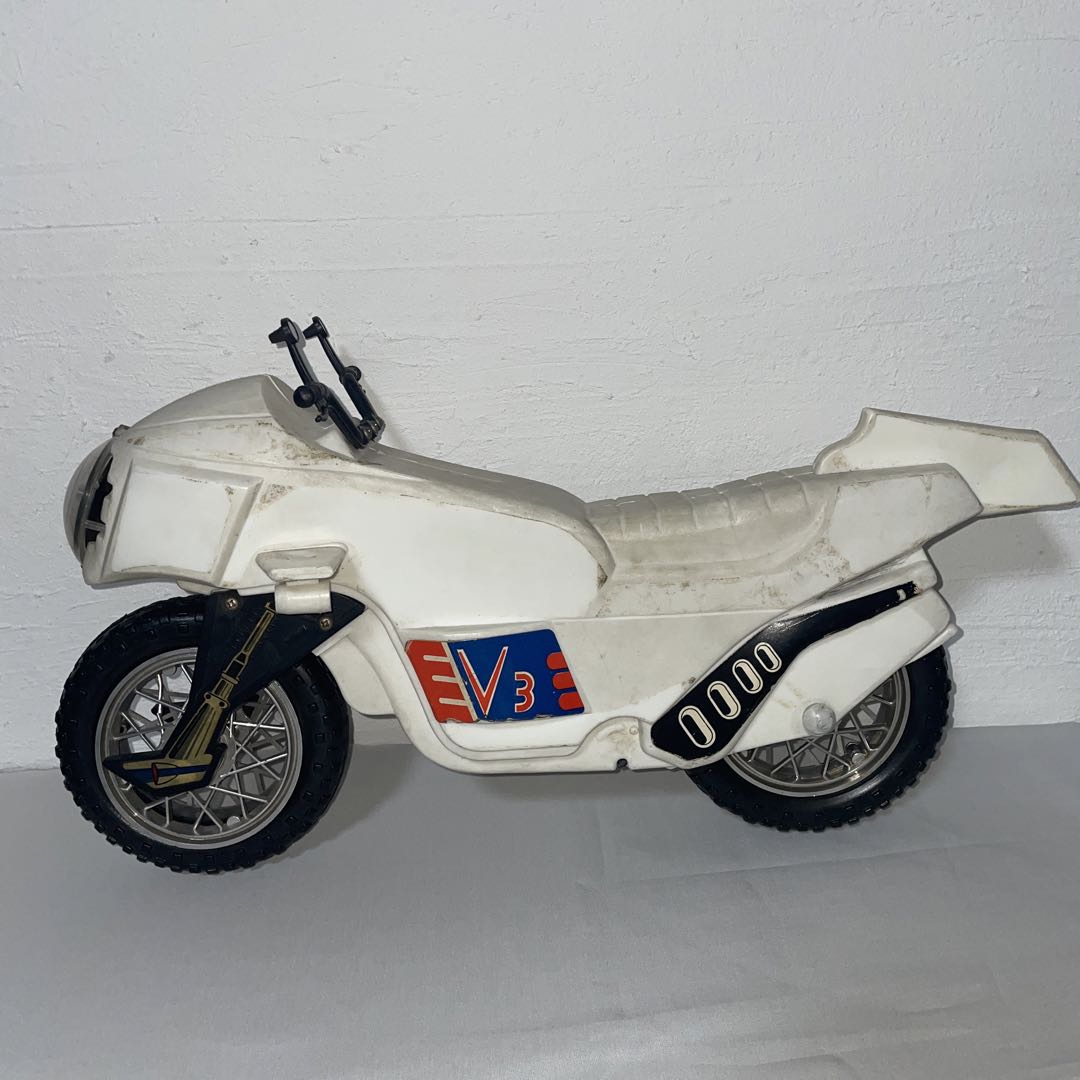 仮面ライダーV3 ハリケーン号　石森章太郎　大型ポリ製　ソフビ