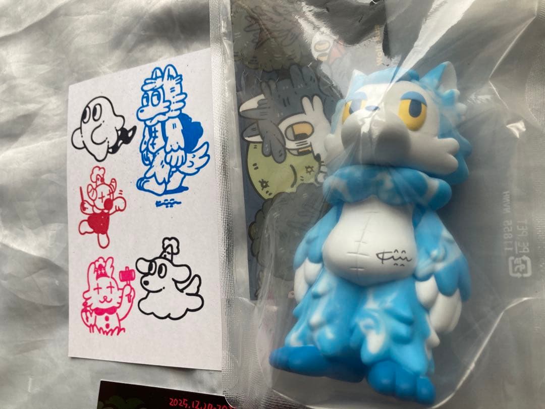 ☆サイン入り・新品・送料込☆あらいきりこ おおかみくん 青空