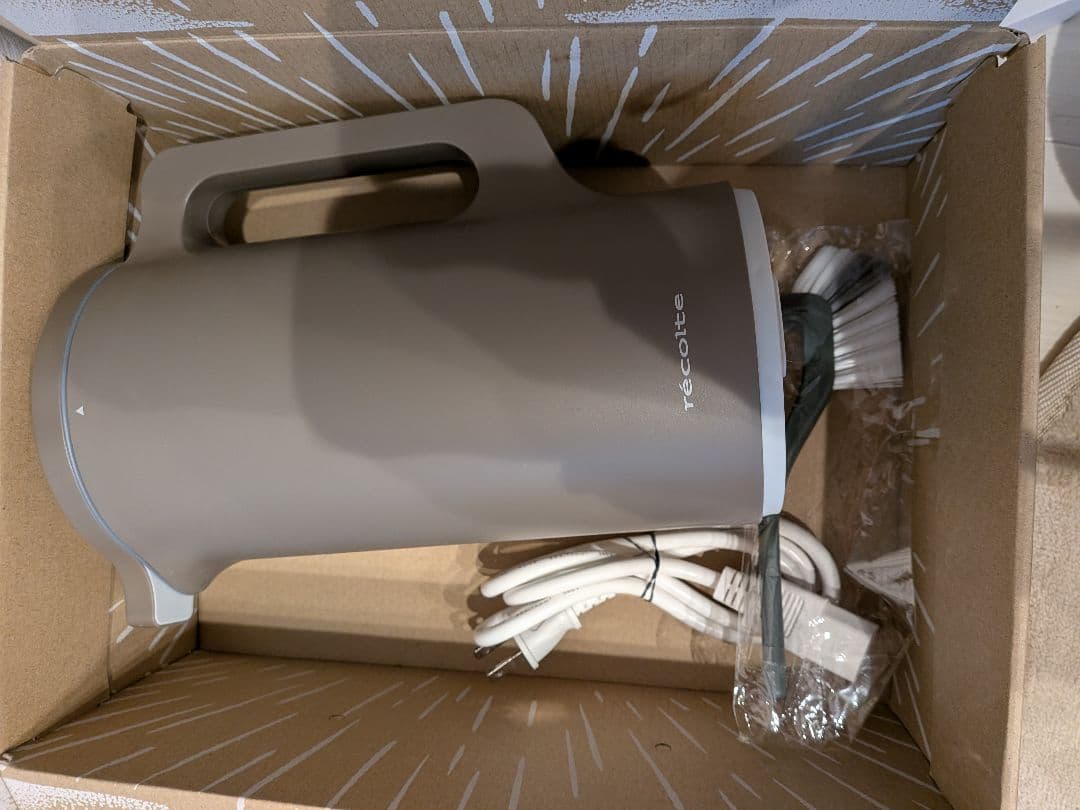 récolte 電気ポット 新色ブラウン レシピ本2冊付き 楽天市場】レシピ本