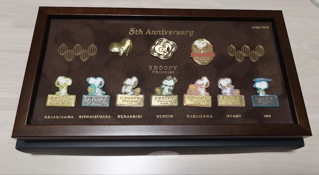 SNOOPY Chocolat】おかげさまで5周年！記念グッズが登場（株式会社