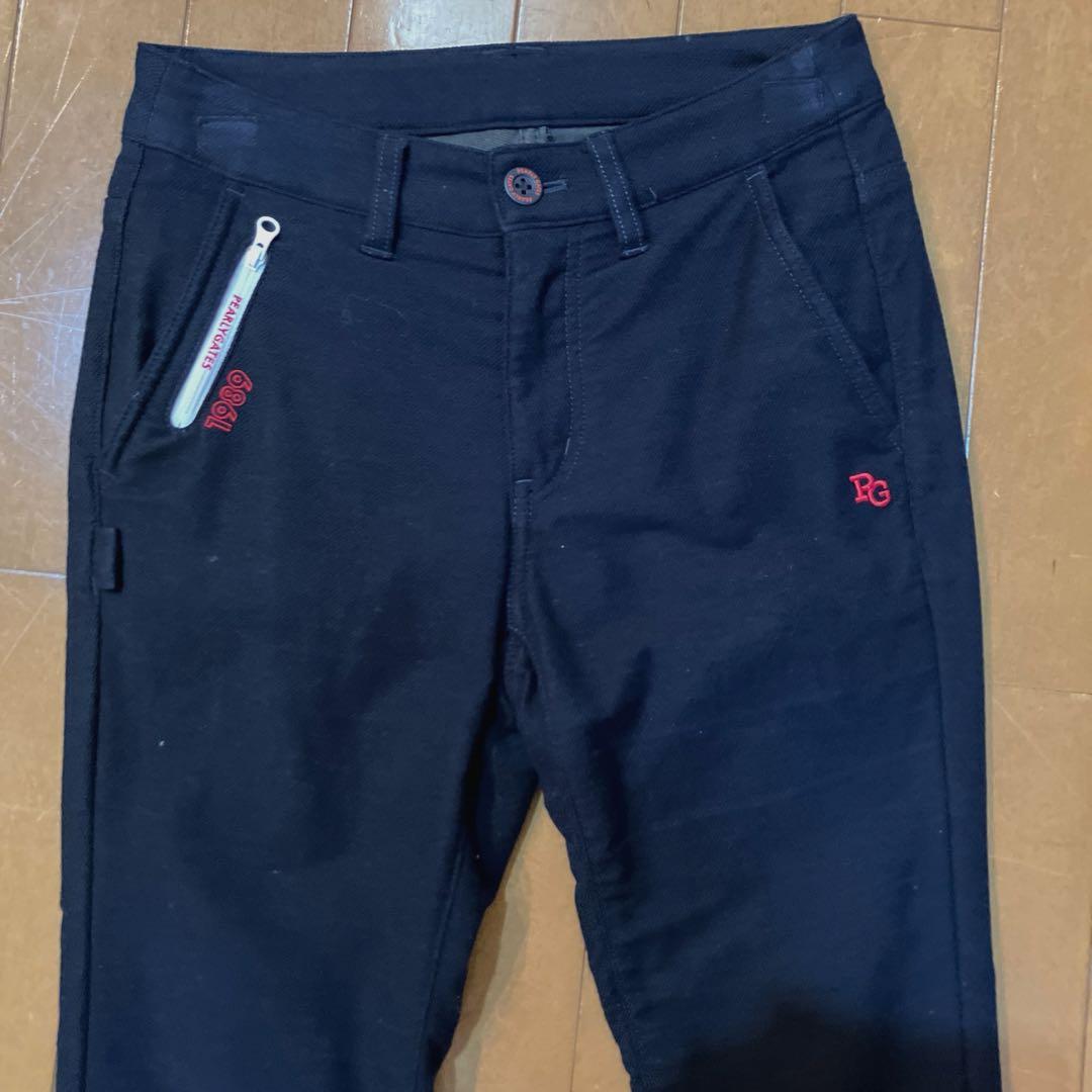 PGロゴ刺繍入りスリムフィットパンツ　レディース