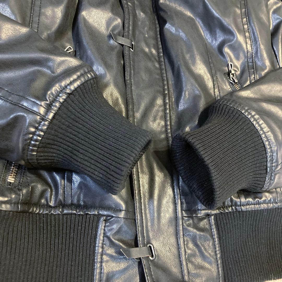 美品】FUGA フーガ レザージャケット ライダース サイズ44