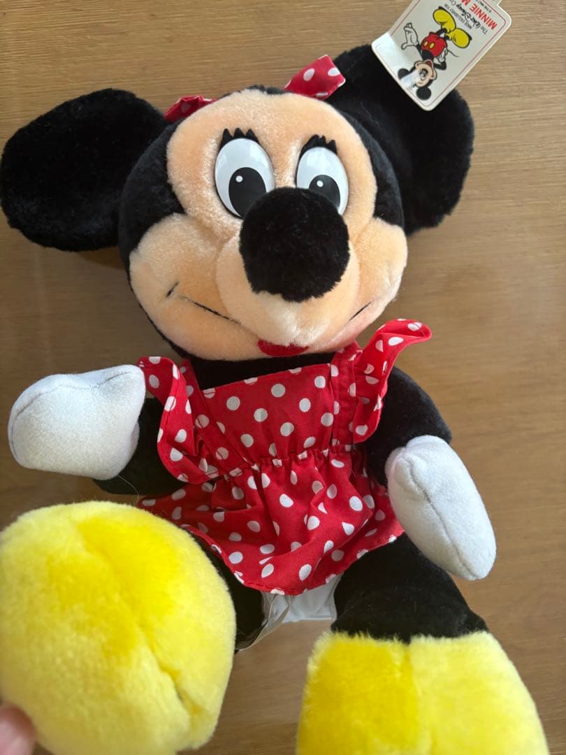 希少　ヴィンテージ　レトロ　ミッキー　ミニー　ドナルド　ぬいぐるみ　3点セット