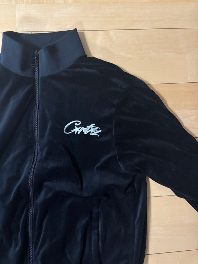 【ぴろさん専用】Corteiz ベロアセットアップ ブラック コーテイズ