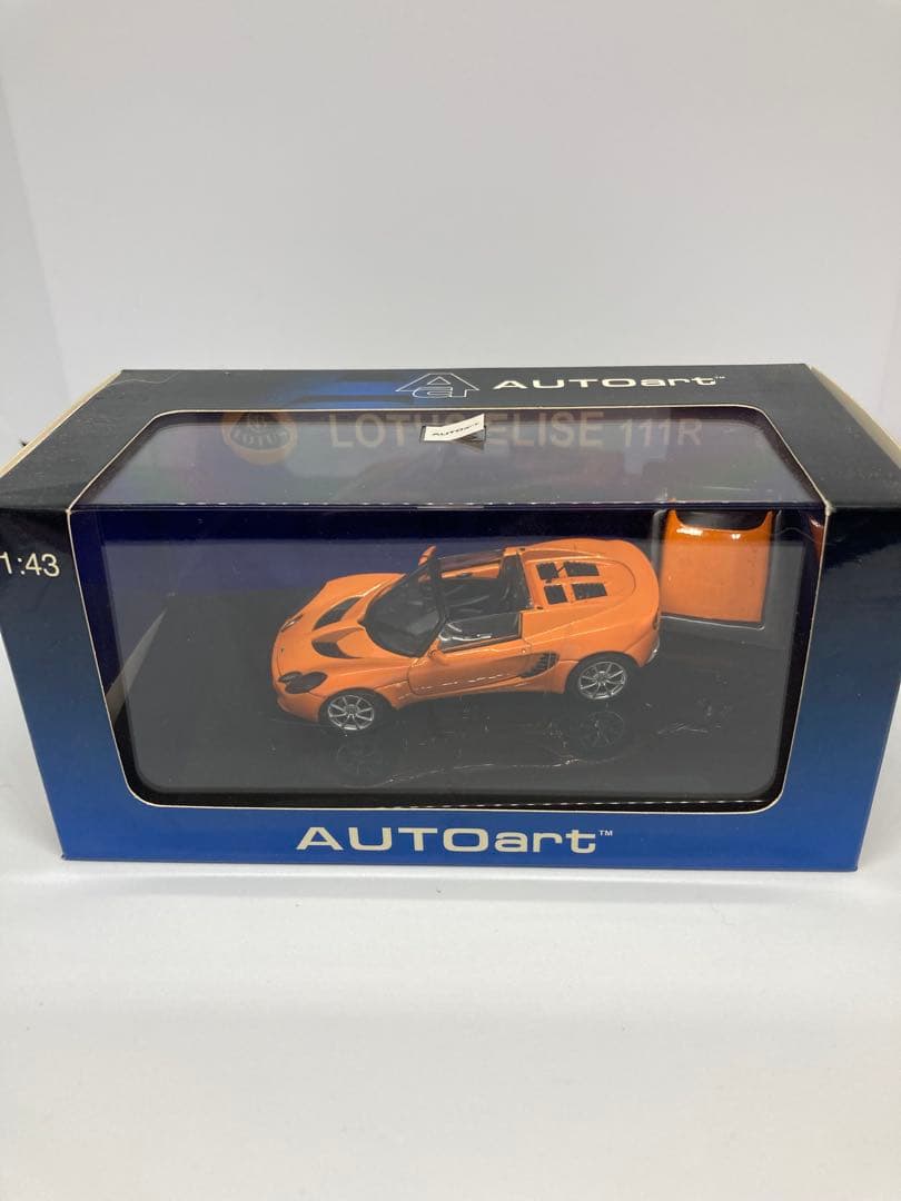 AUTOart ロータス エリーゼ 1/43 オレンジ　ミニカー AUTOart ロータス エリーゼ 1/43 オレンジ ミニカー｜AUTOart ロータス