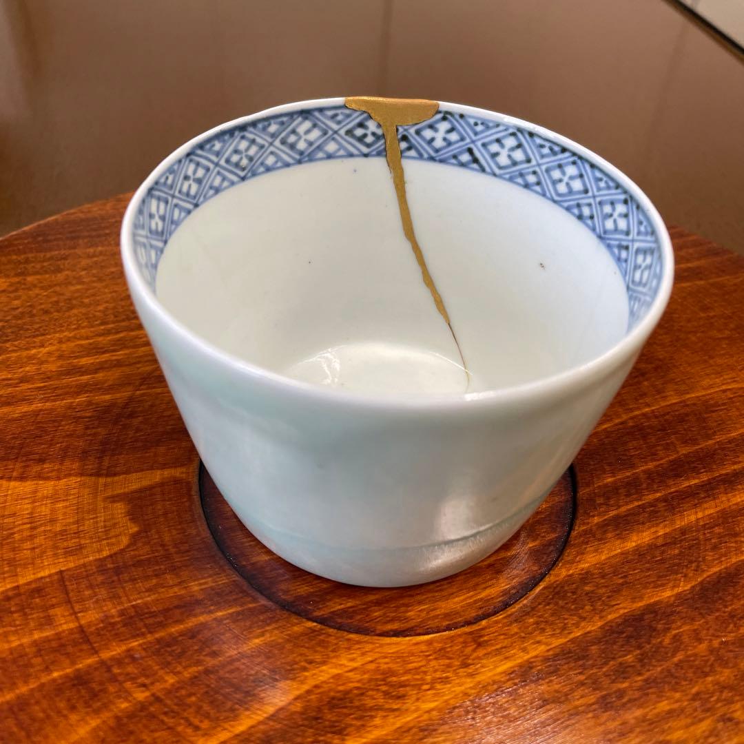 古伊万里 江戸初期 金継ぎ 美品 芸術品 間下紗卍