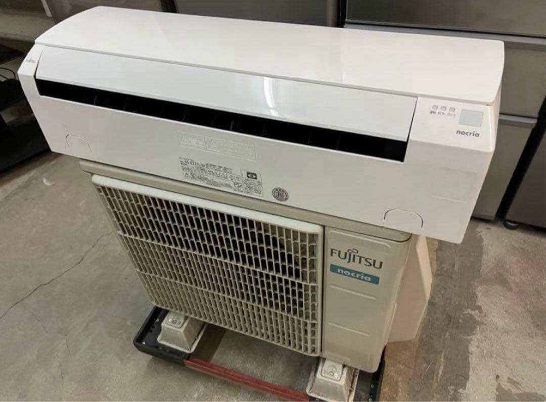 【高年式】2021年式 2.2kw 富士通 エアコン AS-B221L-W