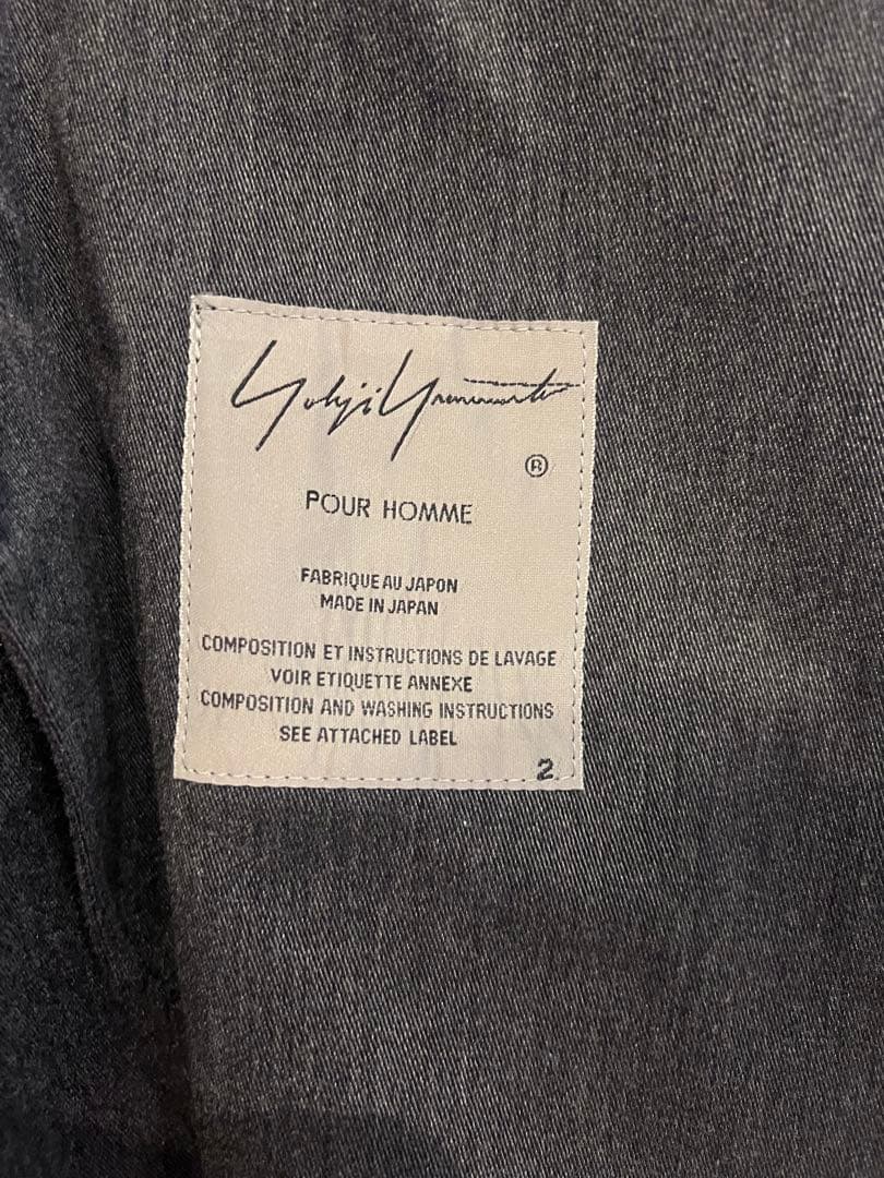 ヨウジヤマモト プールオム 18AW Double Hooded ドレスコート